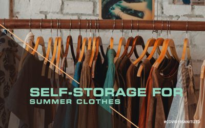 SELF-STORAGE SOLUTIONS FOR SUMMER CLOTHES